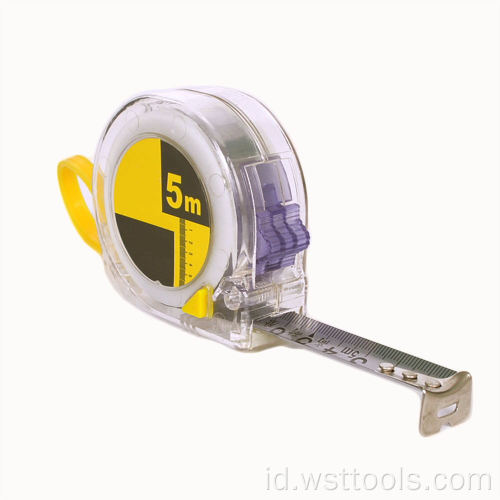 Metric Steel Tape Measure dengan Toggle Lock